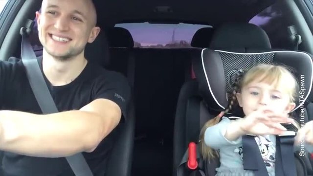 Quel beau duo père-fille !