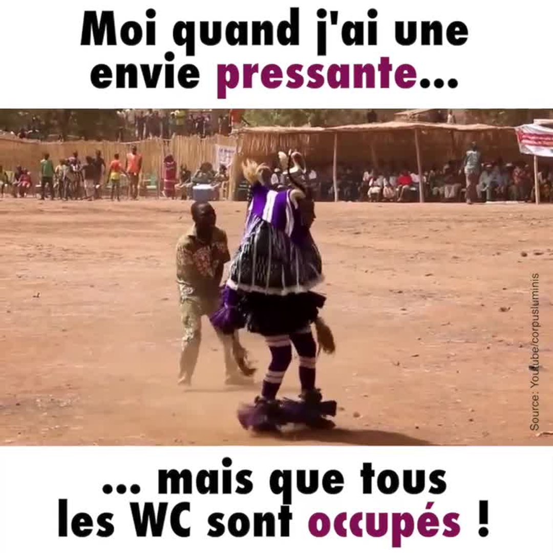 Une danse africaine inhabituelle