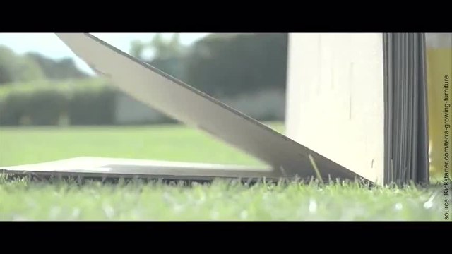 Il font pousser des meubles dans leur jardin