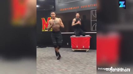 Neymar et Marquinhos relancent le running man challenge