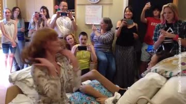 Cette chanteuse vient de réaliser le rêve d’une jeune fille malade