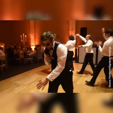 Son mari lui a préparé une surprise pour leur mariage