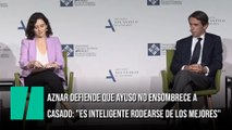 Aznar defiende que Ayuso no ensombrece a Casado: 