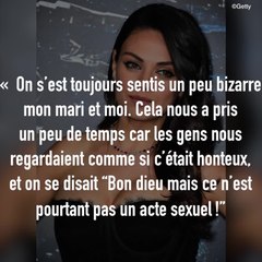 Скачать видео: Mila Kunis défend le droit d’allaiter son enfant en public