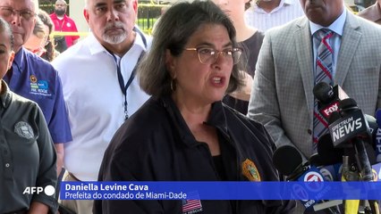 Quatro mortos e 159 desaparecidos na Flórida