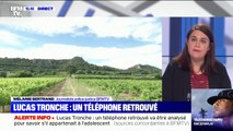 Enquête sur la disparition de Lucas Tronche: un téléphone a été retrouvé
