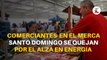 Comerciantes de carnes en el Merca Santo Domingo se quejan por el alza en Energía Eléctrica