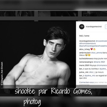 Le fils de Gad Elmaleh se lance dans le mannequinat