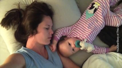 Dormir avec un bébé