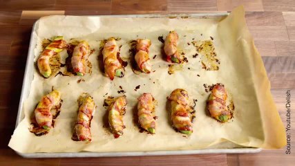 Une recette de bacon et avocats frits