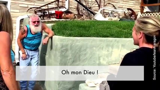 Sa réaction quand il apprend qu'il va être grand-père est incroyable !