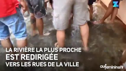 Chaque été, ce village se laisse inonder volontairement
