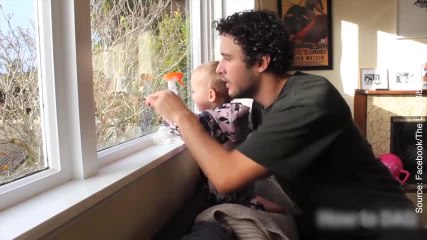 Ce papa nous propose un tuto bien particulier...