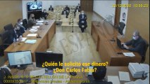 Declaraciones de Fernando Roig y Enrique Gimeno sobre los préstamos realizados a Carlos Fabra