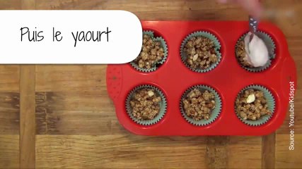 cupcakes au yaourt glacé et aux fruits rouges