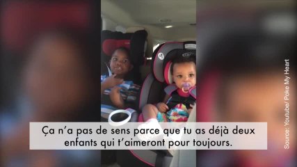 En voilà un qui n'a pas vraiment envie de devenir grand frère...