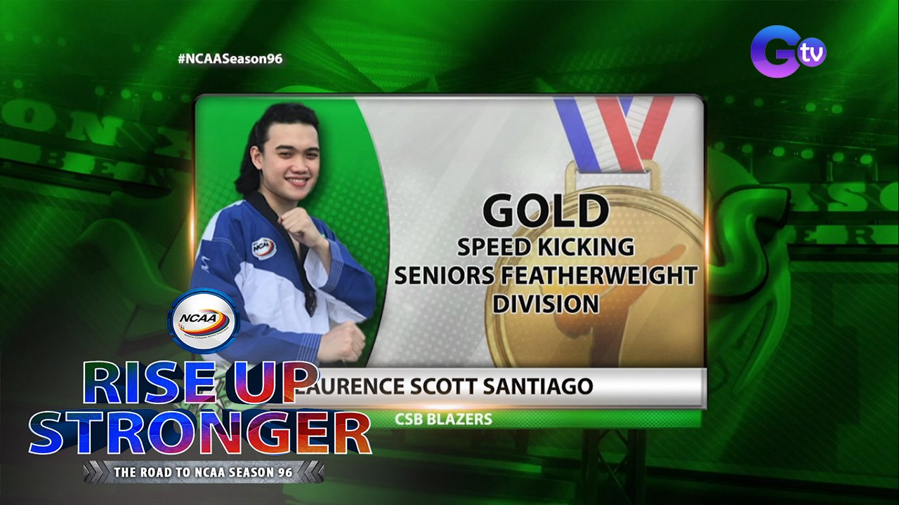 NCAA Season 96 speed kicking: Senior men's featherweight division | Rise Up Stronger