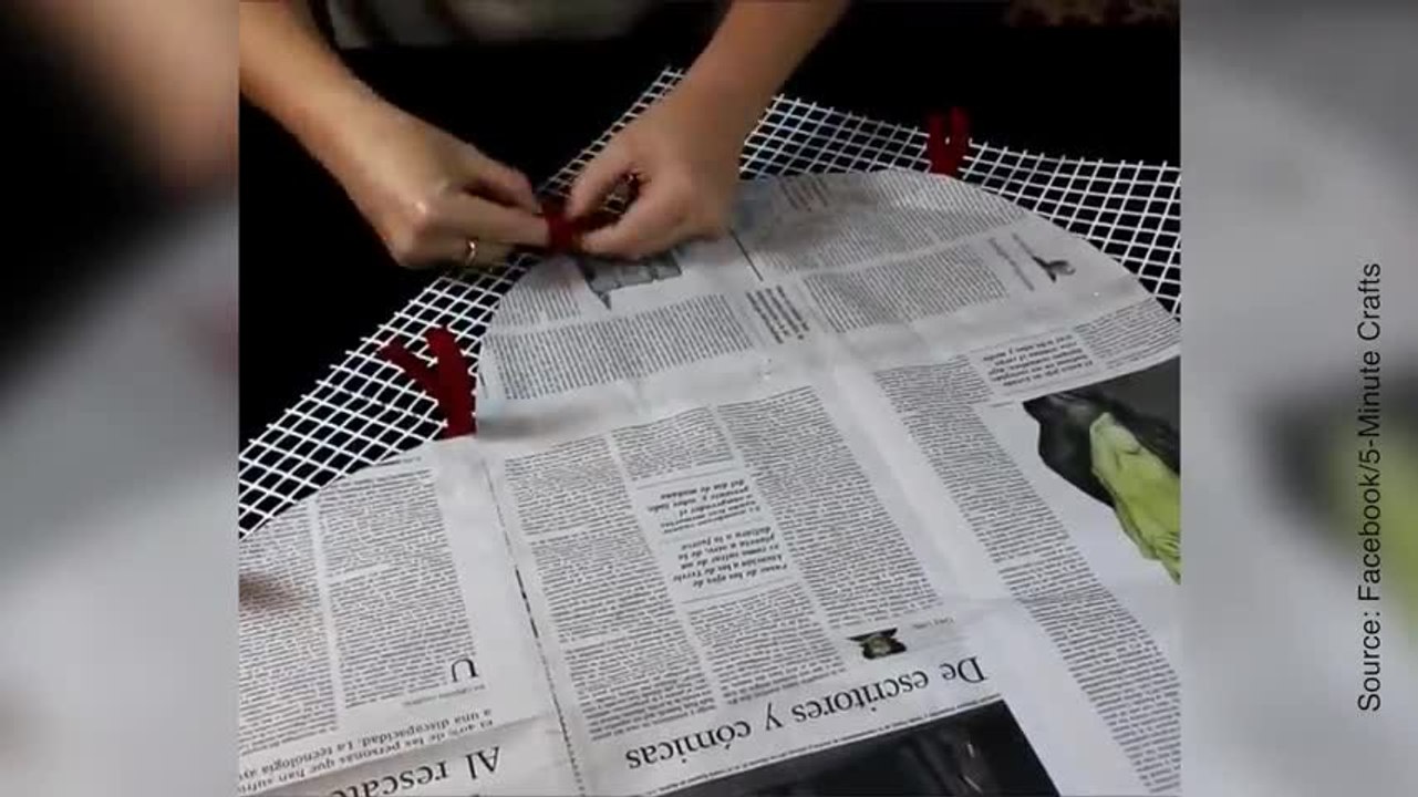 Oh le joli tapis fait maison !