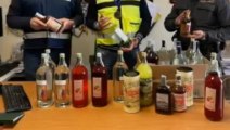 Foggia - False bottiglie di Moet e Rum Don Papa: scatta sequestro (25.06.21)