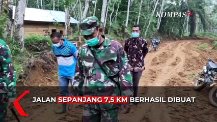 TNI Wujudkan Mimpi Warga Jambi Miliki Jalan Tembus Ke Pusat Kota