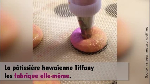 Ces macarons multicolores nous font très envie