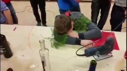 Blague de la scie sauteuse