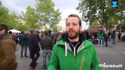 Violences et ’haine anti-flic’ dos à dos dans la rue