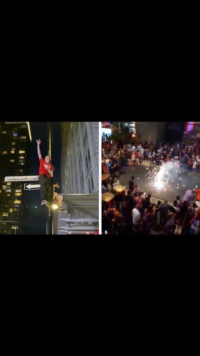 Montreal Was An Absolute Sh*t Show After The Habs Won The Game Last Night