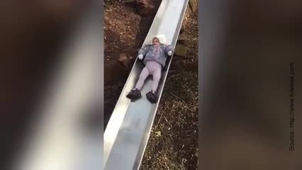 La descente de toboggan la plus longue du monde !