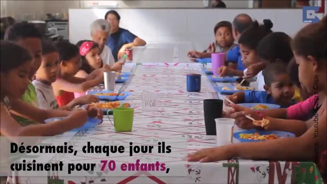 Ce couple s’occupe chaque jour de 70 enfants