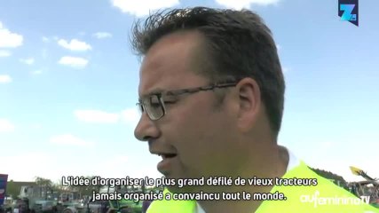 Ils éclatent un nouveau record avec... des tracteurs !