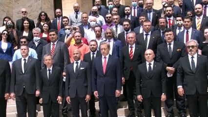 Galatasaray Başkanı Elmas ve yönetim kurulu Anıtkabir’de