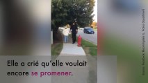 Ce policier a réussi à rassurer cette jeune femme et à la raccompagner