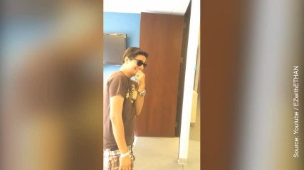 Il découvre le monde en couleur pour la première fois...