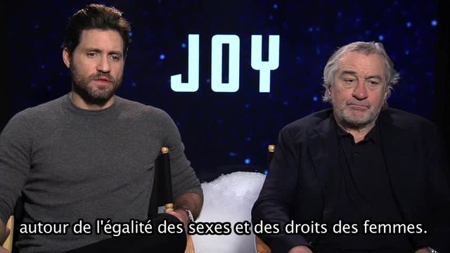 L'interview de Robert de Niro pour JOY