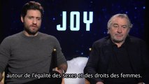 L'interview de Robert de Niro pour JOY