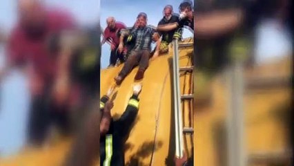 ISPARTA - Su kazanında bayılan iki kişi itfaiye ekiplerince kurtarıldı