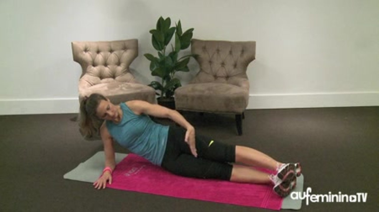 Abdominaux exercices : gainage latéral - Exercice pour taille fine