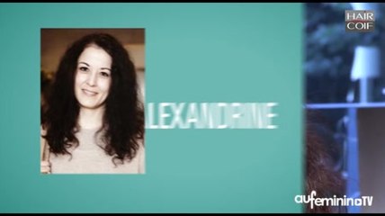 Lissage : le avant/après coiffure d'Alexandrine
