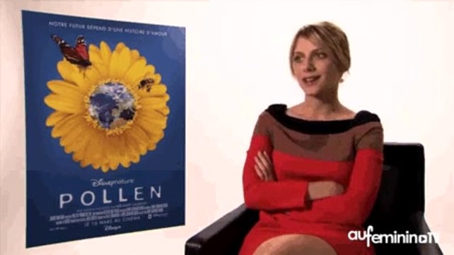 Interview vidéo Mélanie Laurent Pollen