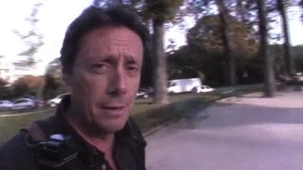 Antoine de Maximy au showcase de Tom Poisson