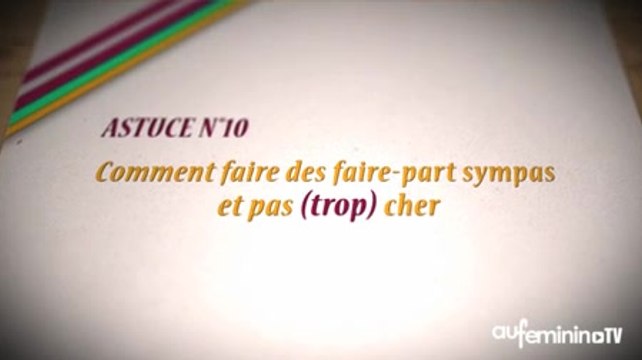 Faire parts mariage sympas : Comment faire des faire-parts de sympas