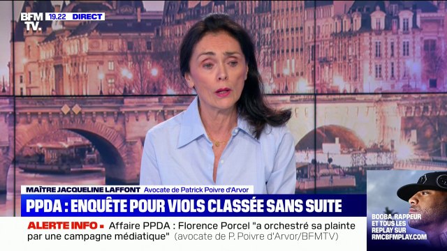 Me Laffont, avocate de Patrick Poivre d'Arvor: Florence Porcel a orchestré sa plainte par une campagne médiatique