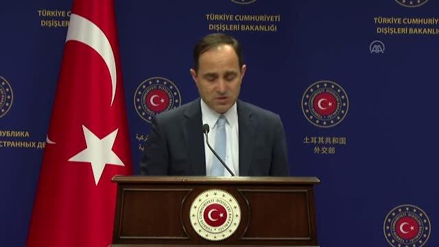 Dışişleri Bakanlığı Sözcüsü Bilgiç: S400 konusu en üst kanaldan ABD'ye iletildi