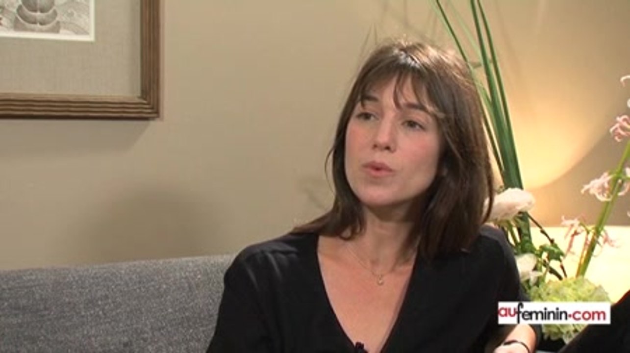 Interview IRM Charlotte Gainsbourg - Charlotte Gainsbourg projets 2009 2010 - Charlotte Gainsbourg parle sur vidéo