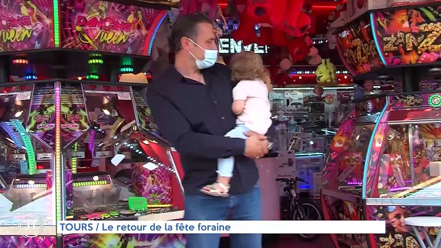 TOURS / Le retour de la fête foraine