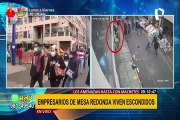 Comerciantes de Mesa Redonda viven aterrados por “Macheteros”