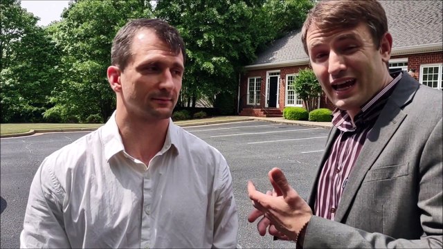 Alex Terry reviewing Real estate Agent Georgui Kassaev with MY Athens Realtor after Closing on His new Investment property a detached Duplex