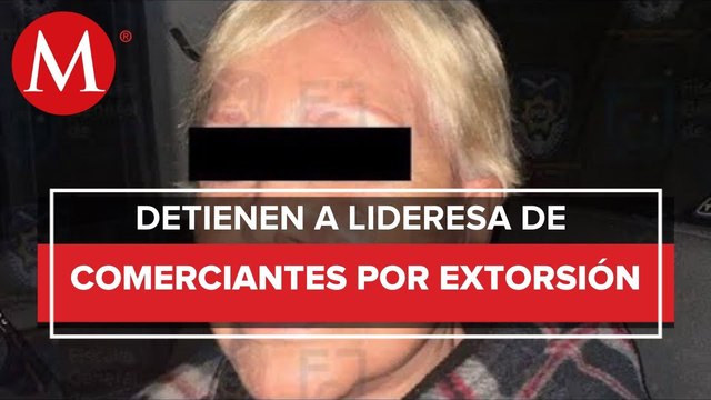 Detienen a Alejandra Barrios Richard, lideresa de comerciantes en CdMx