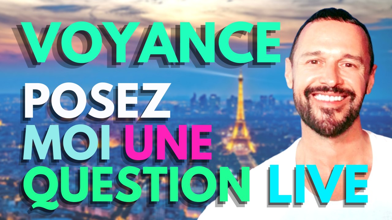 PARIS VOYANCE LIVE avec RAPHAEL PATHÉ THE WORLDS MEDIUM  Amour, Travail, Argent, Santé ? Préparez vos questions : Raphaël The Worlds Medium réponds à toutes vos questions dans ce  live en direct.